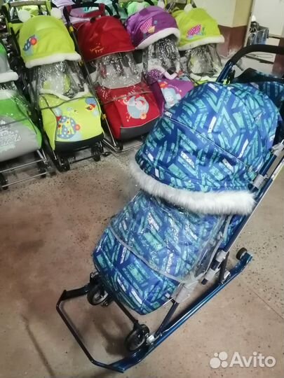 Санки-кoляска Hикa Детям 7-8sк/5