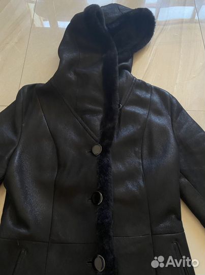 Дубленка женская р S, наш 42-44