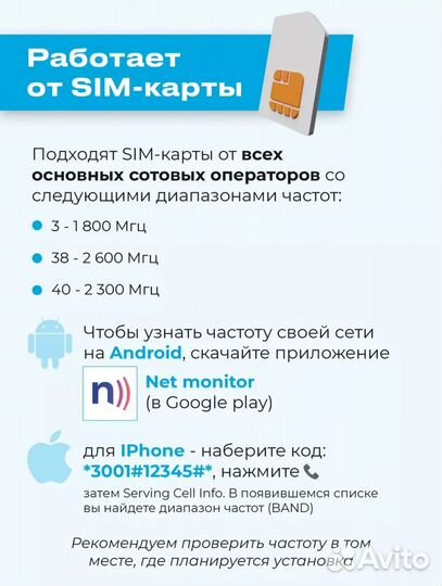 Камера видеонаблюдения с сим картой