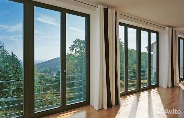 Окна пластиковые и алюминиевые