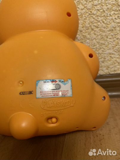 Обучающий бегемот Playskool