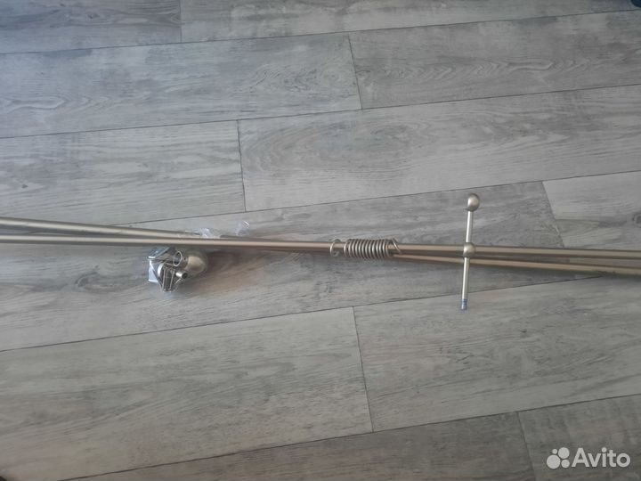 Гардина для штор настенная металлическая