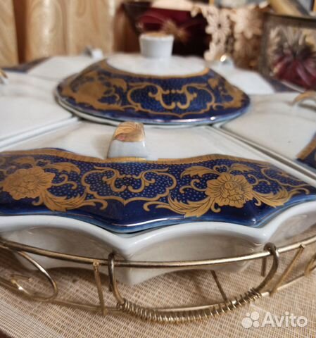 Менажница кобальт