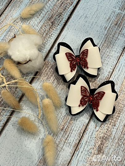 Бантики, банты в школу ручной работы