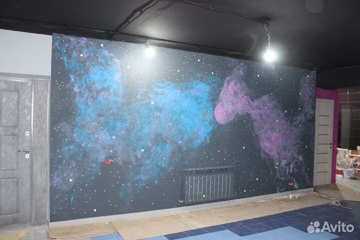 Роспись стен. Художник декоратор