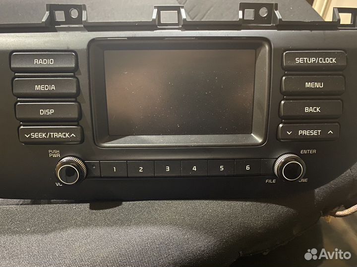 Магнитола kia rio 4