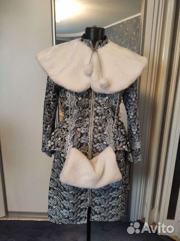 Костюм снегурочки женский