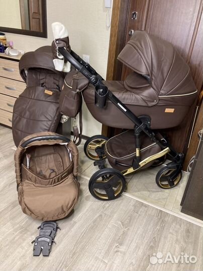 Детская коляска 3в1 Adamex Cortina