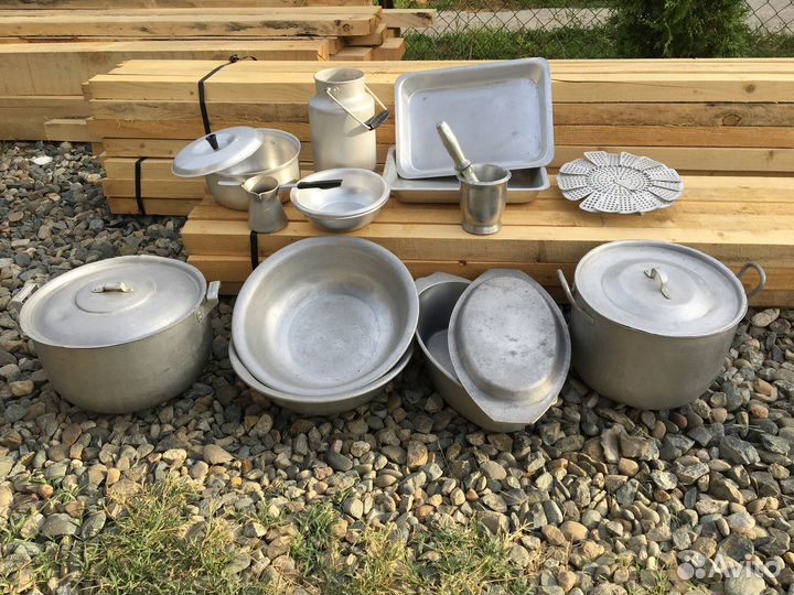 Алюминиевая посуда СССР