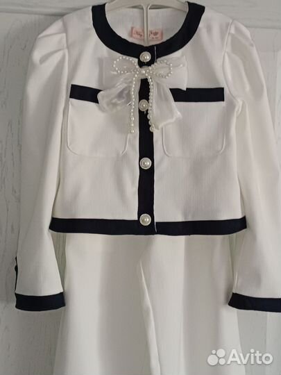 Брючный костюм для девочки 122