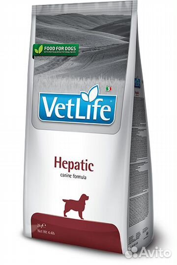 Farmina Vet Life Hepatic для собак 2 кг