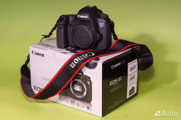 Фотоаппарат Canon eos 6d body