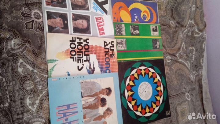 Пластинки виниловые СССР, коллекция Высоцкого