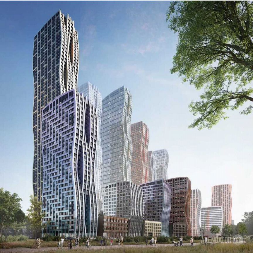 2-к. квартира, 60,7 м², 43/69 эт.