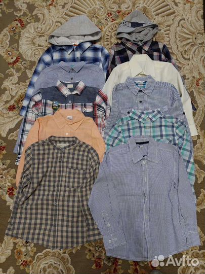 Рубашка для мальчика 122