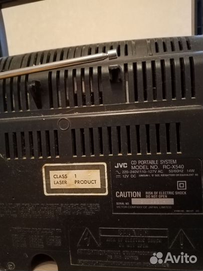 Музыкальный центр jvc