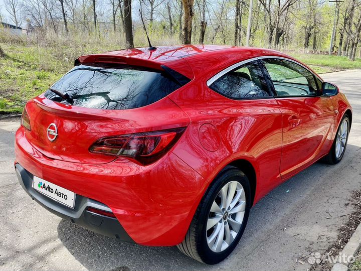 Opel Astra GTC 1.4 AT, 2013, 163 900 км