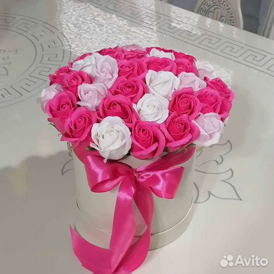 Мыльные розы букеты