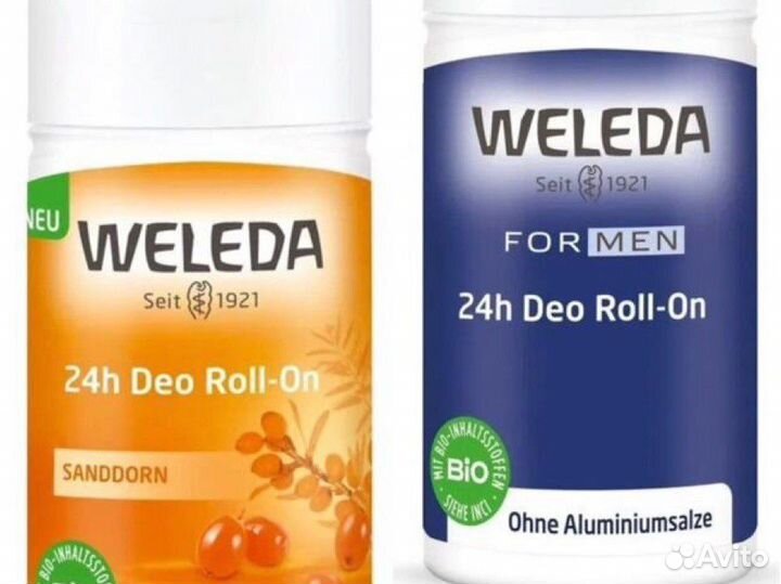 Weleda deo roll-on дезодорант, Vichy дезодорант