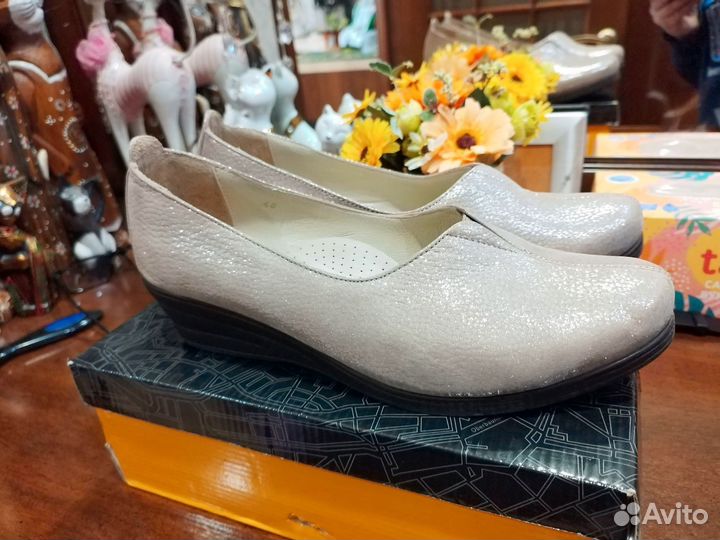 Туфли женские 40 натуральная кожа Tervolina