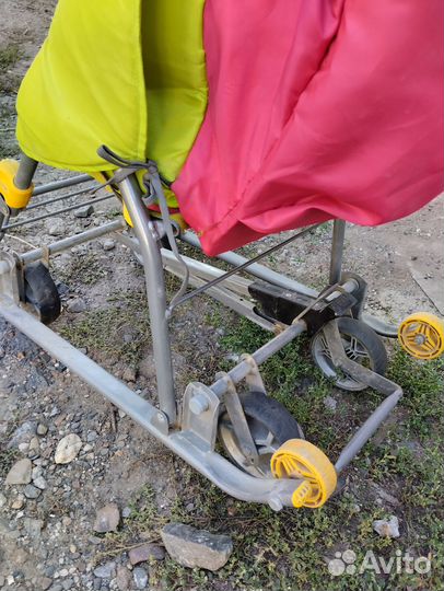 Детские санки коляска