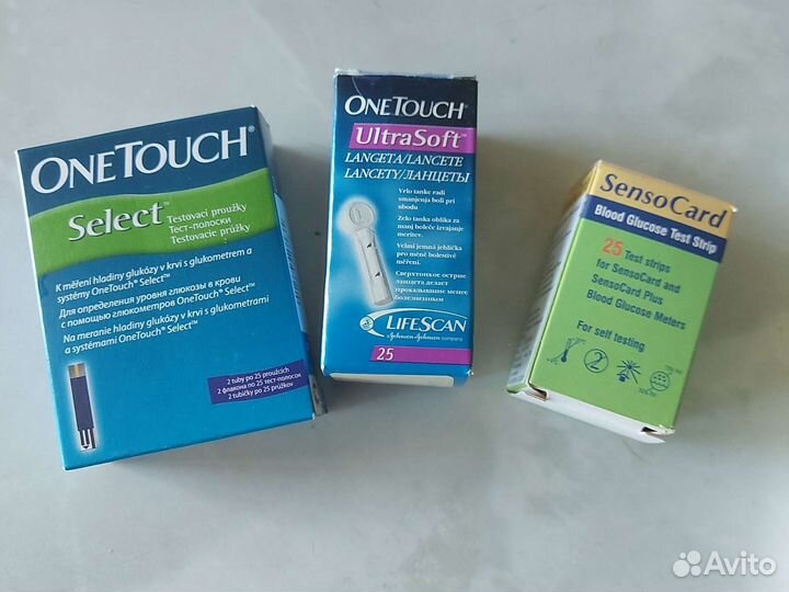 Тест полоски one touch select