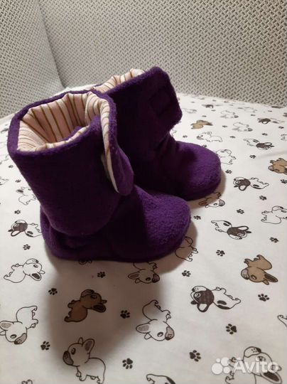 Пинетки теплые