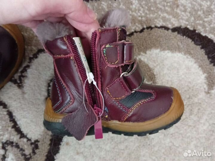 Ботинки детские новые зимние