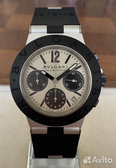 Bvlgari Diagono Aluminium часы мужские. Оригинал