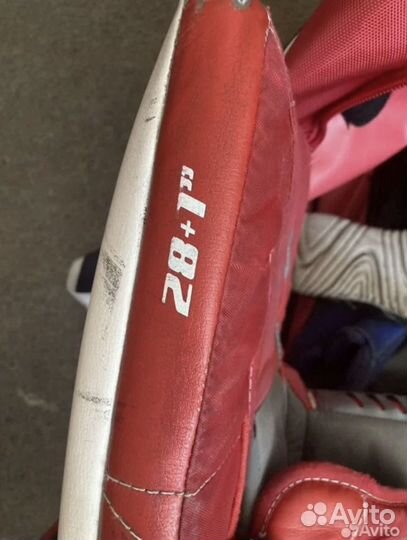 Вратарские щитки warrior gt 2 (28+1)