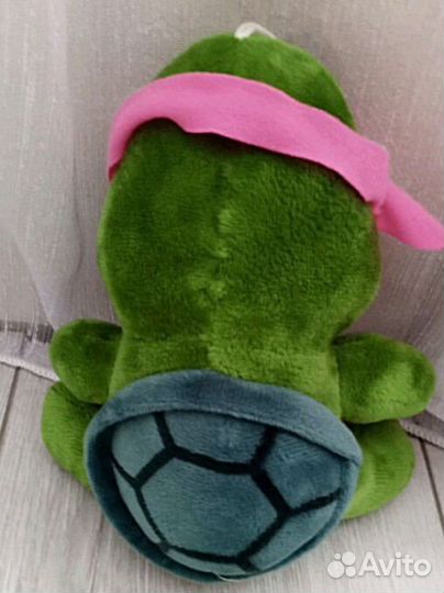 Мягкие игрушки слоник и черепашка ниндзя