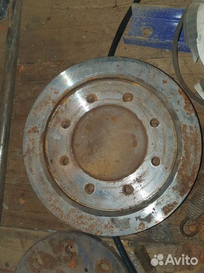 Шкворень полуприцепа с тарелкой 50мм