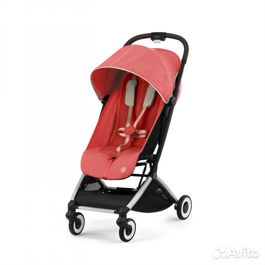 Прогулочная коляска Cybex Orfeo Hibiscus Red