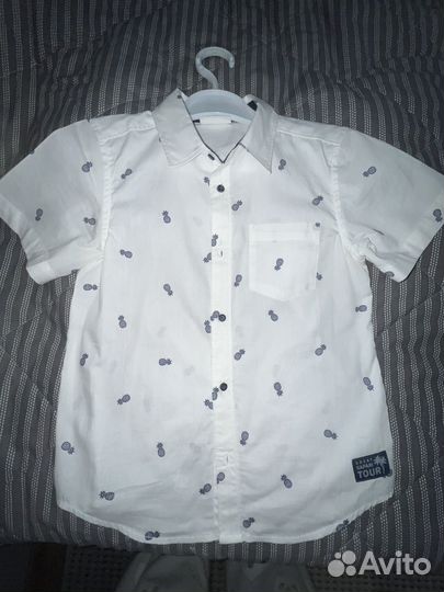 Рубашка на мальчика acoola 128 размер
