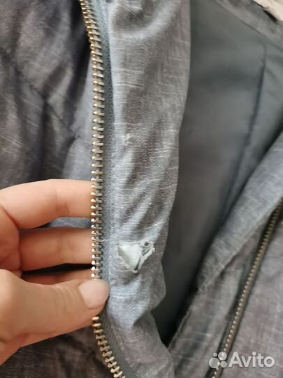 Пуховик зимний женский с капюшоном 46-48