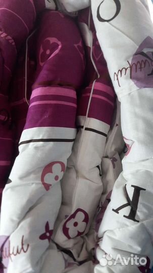 Одеяло зимнее в хлопке