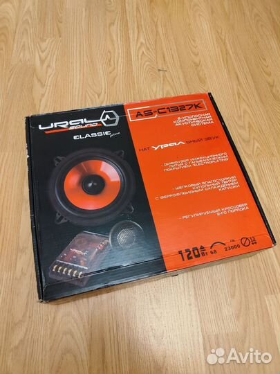 Компонентная акустическая система урал AS-С1327К