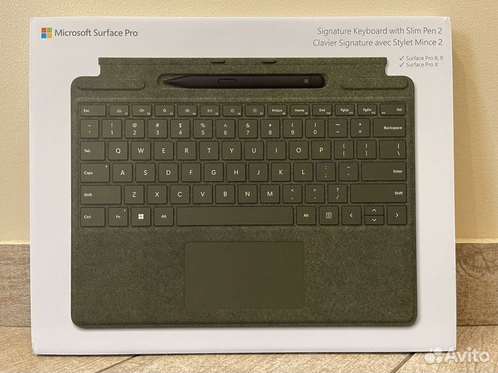 RUS Keyboard Surface PRO + Slim Pen 2