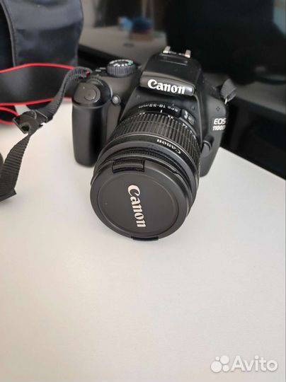 Зеркальный фотоаппарат canon eos 1100d