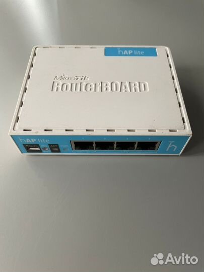 Wi-Fi роутер MikroTik hAP lite