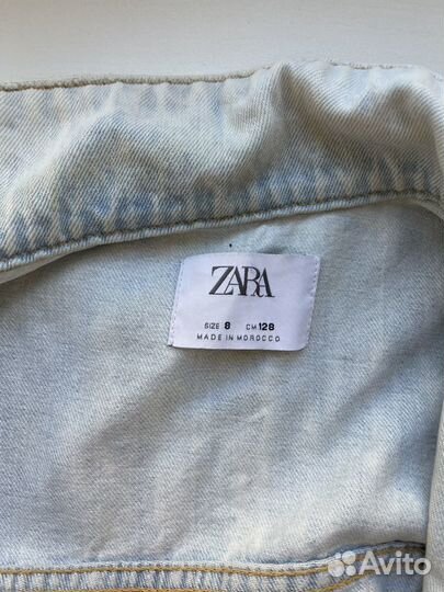 Куртка джинсовка Zara 128