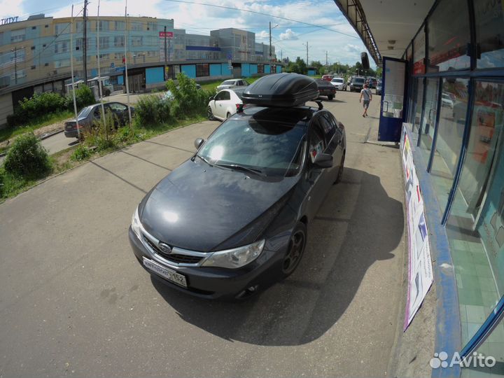 Багажник бокс на крышу Subaru Impreza седан 2008