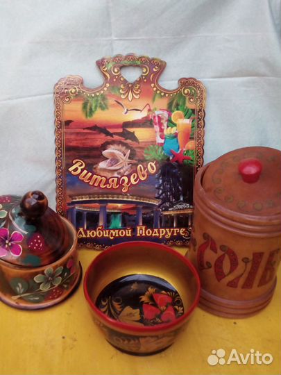 Деревянная ваза шкатулка