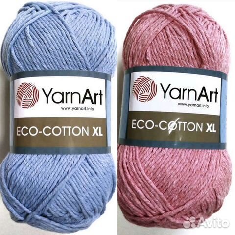 Пряжа YarnArt Eco-Cotton XL