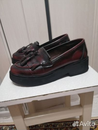 Лоферы женские 39 размер натуральная кожа