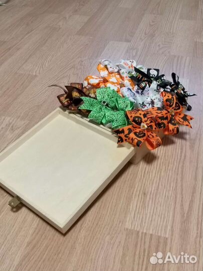 Halloween бантики Паучки