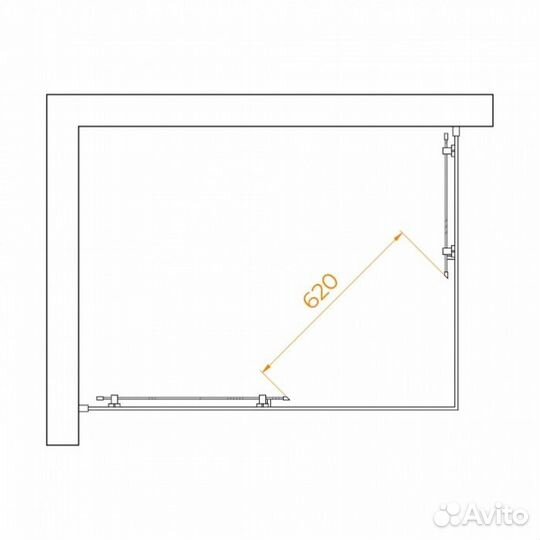Душевой уголок RGW Passage PA-040 120x90 матовый