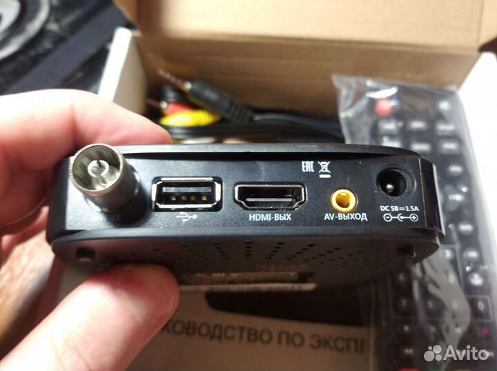 Приставка для цифрового тв Barton новая