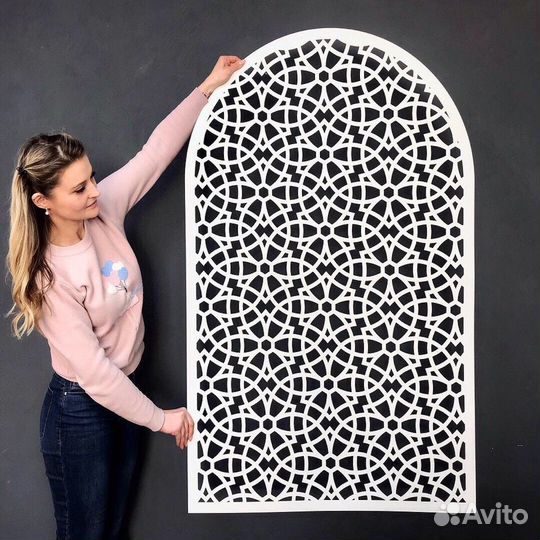 Резные перегородки, ширмы из фанеры, мдф