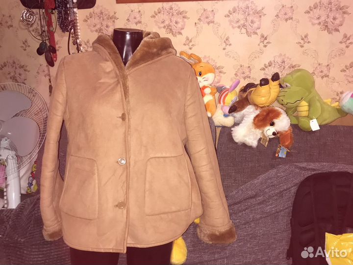 Полу Дубленки искуственные бу